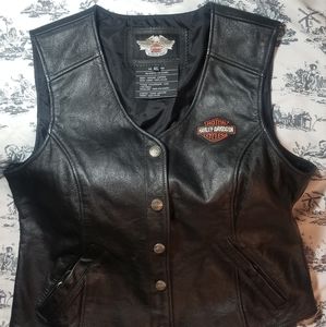 Harley Davidson Women's Leather Vest